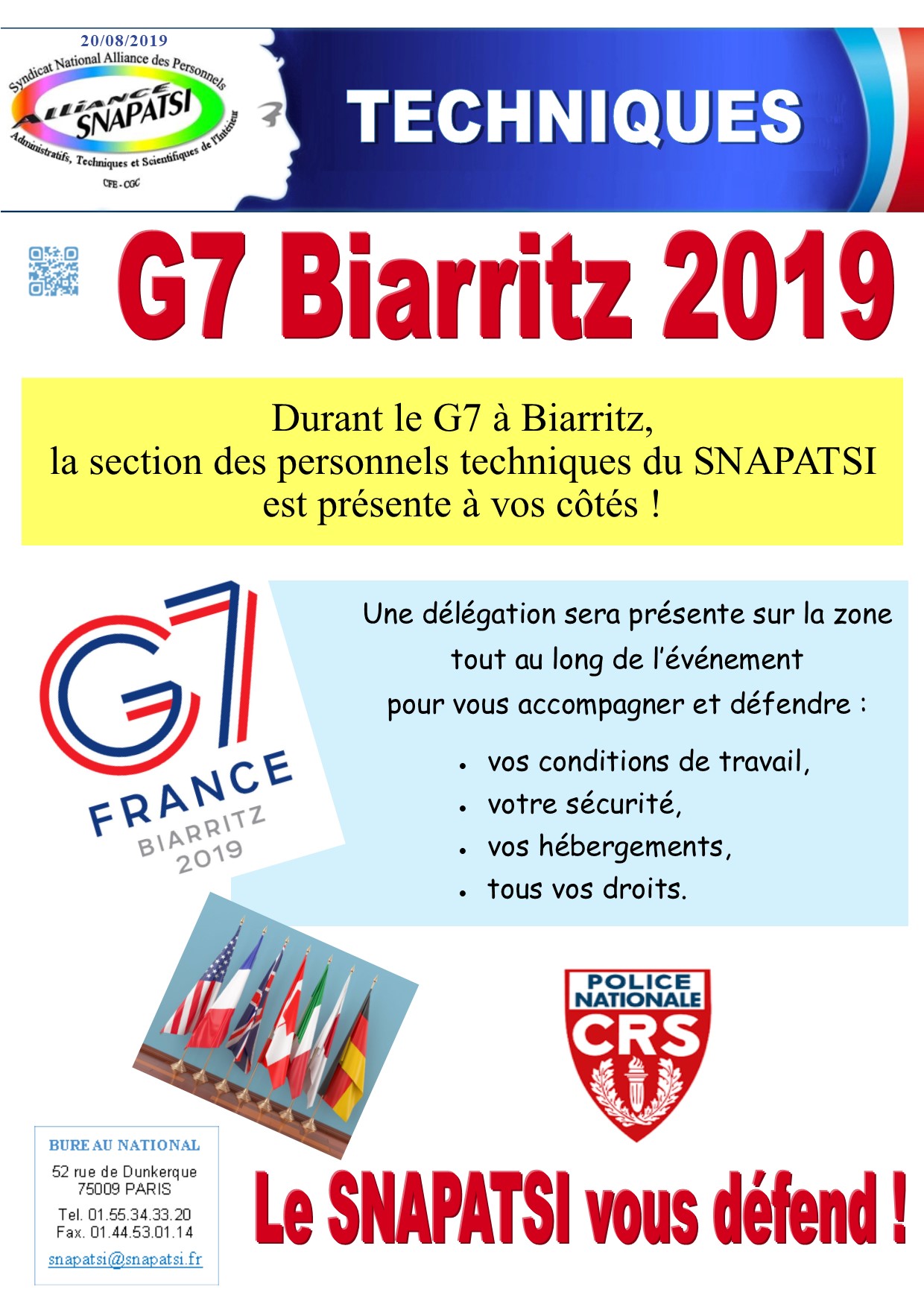 Tract G7 Biarritz