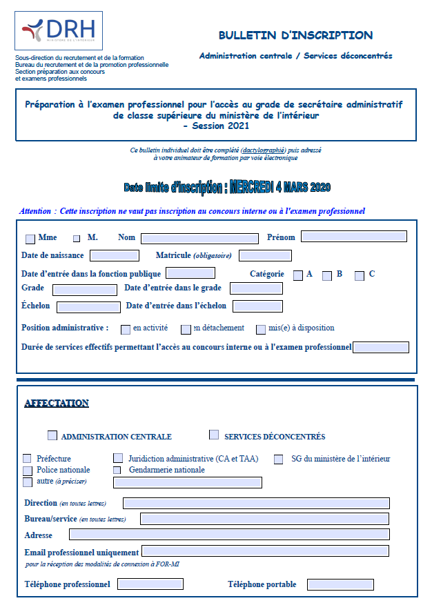 préparation SACE 2018