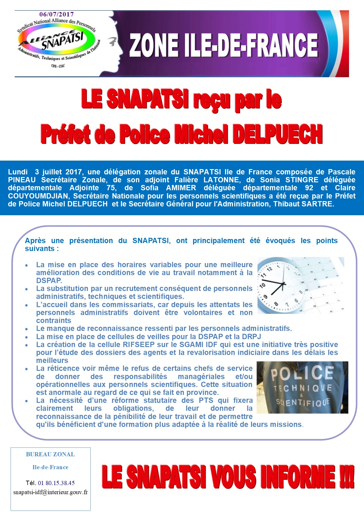 Prefet de police