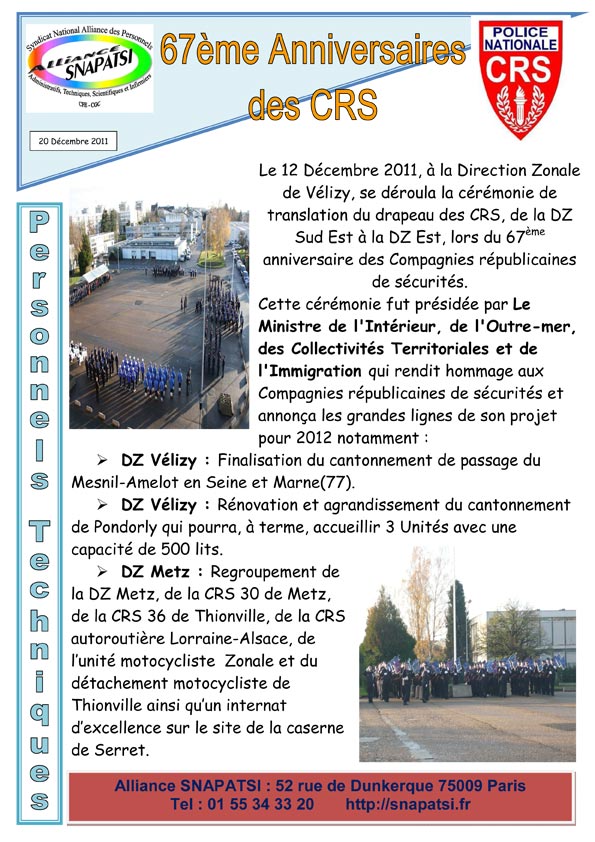 Tract CRS Vélizy