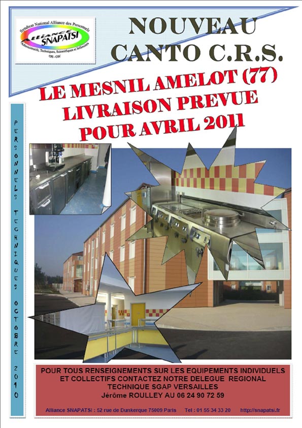 Tract Cantonnement Mesnil-Amelot