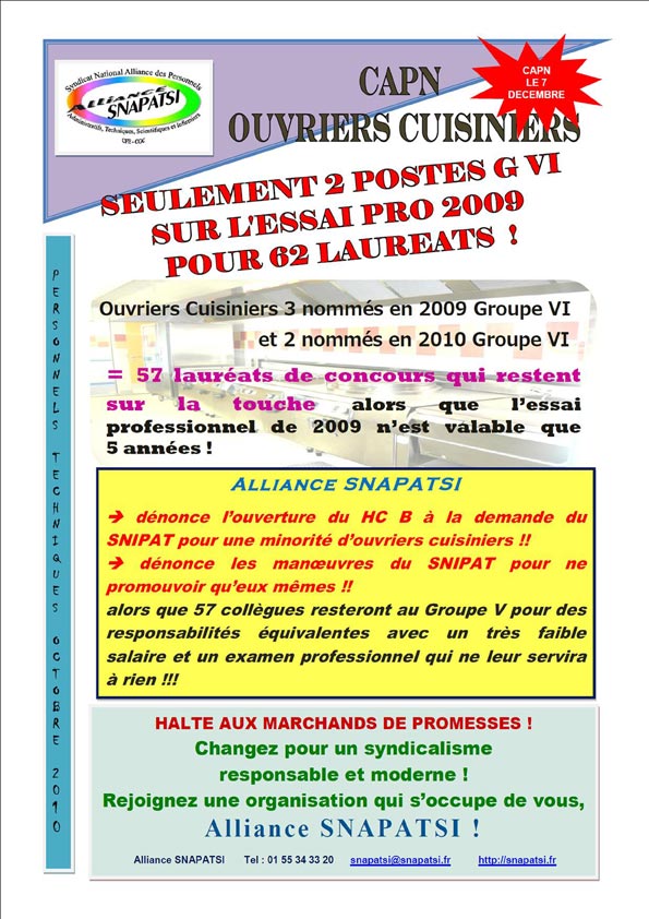 Tract OC GROUPE VI