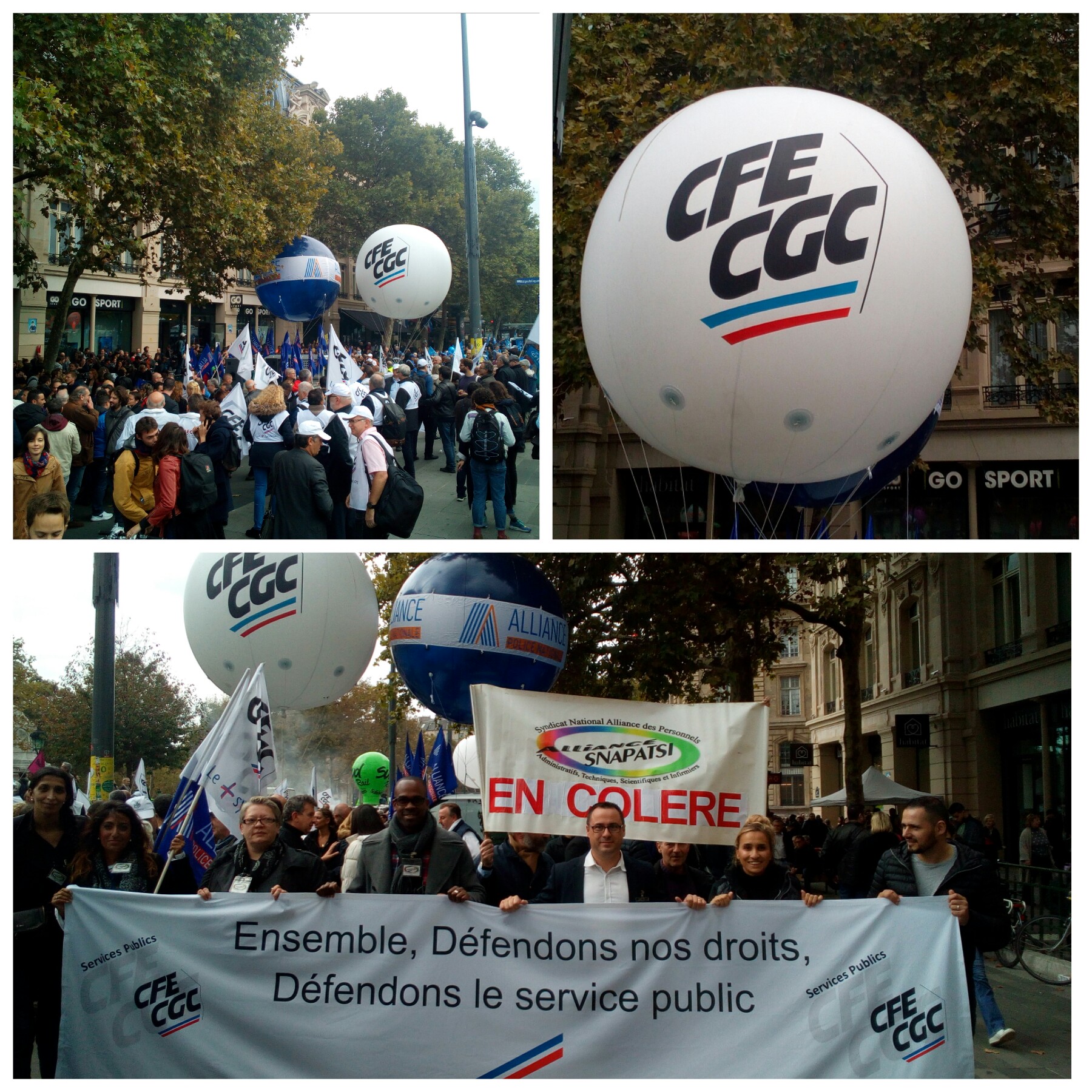 Manifestation Parisienne