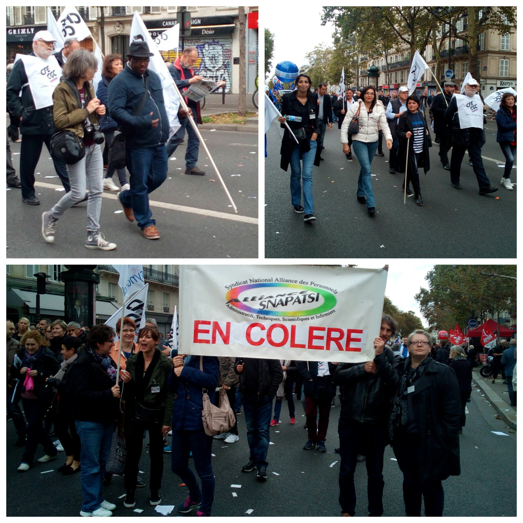 Manifestation Parisienne