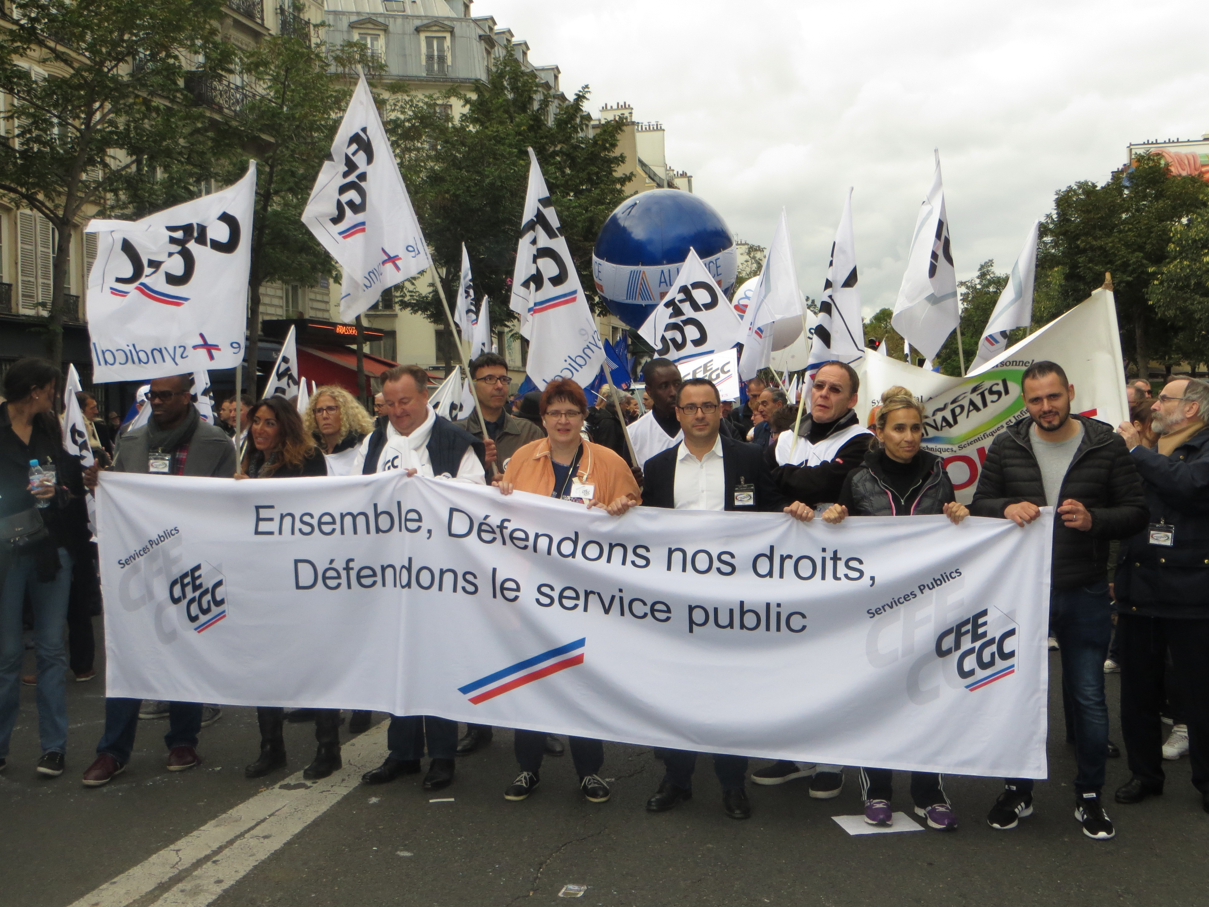 Manifestation Parisienne