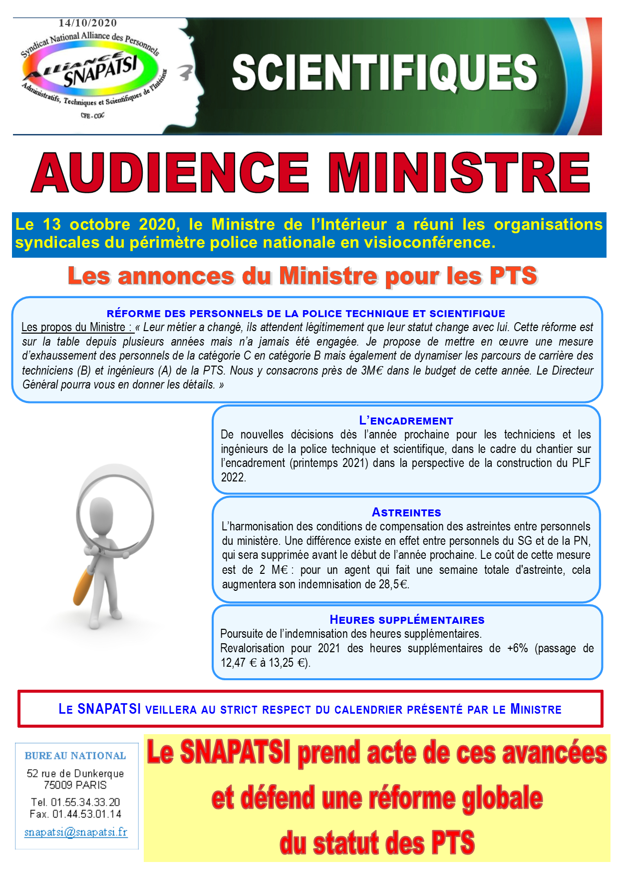 Tract scientifiques audienc ministre 13102020