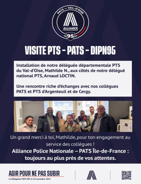 95  : VISITE PATS PATS DIPN 95