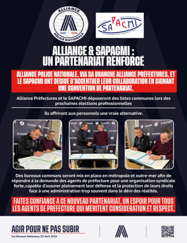 ALLIANCE ET SAPACMI PARTENARIAT RENFORCE