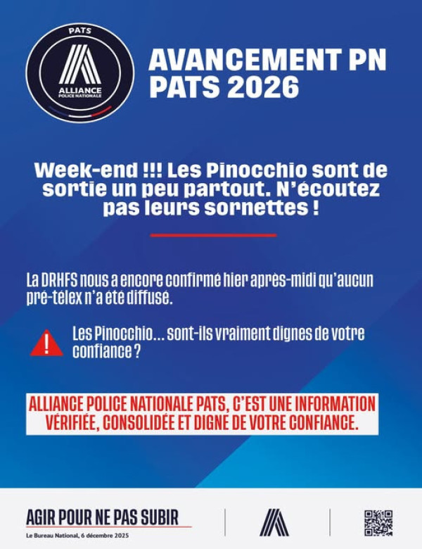 AVANCEMENT PN PATS 2026