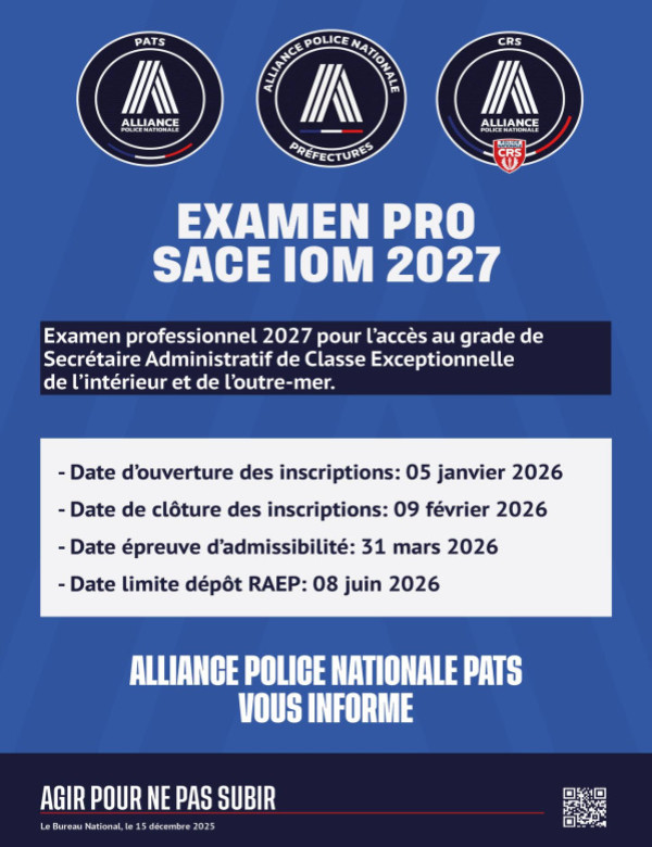 EXAMEN PRO SACE IOM 2027